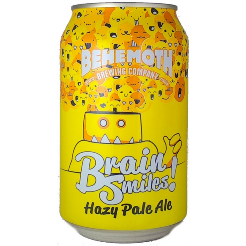 BEHEMOTH BRAIN SMILES HAZY PALE CAN 330ML