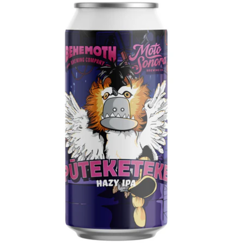 BEHEMOTH BREWING COMPANY PUTEKETEKE HAZY IPA CAN 440ML