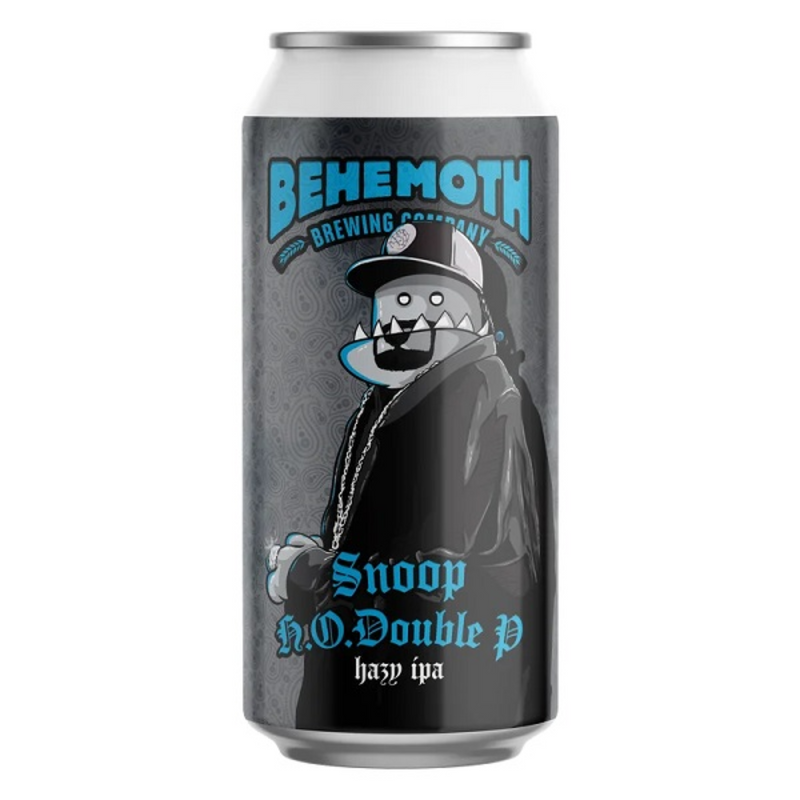 BEHEMOTH SNOOP HO DOUBLE P HAZY IPA CAN 440ML