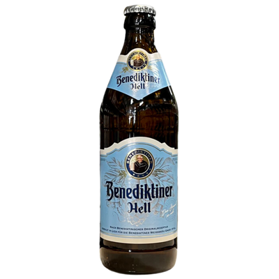 BENEDIKTINER HELL BOTTLE 500ML