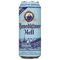 BENEDIKTINER HELL LAGER BEER CAN 500ML