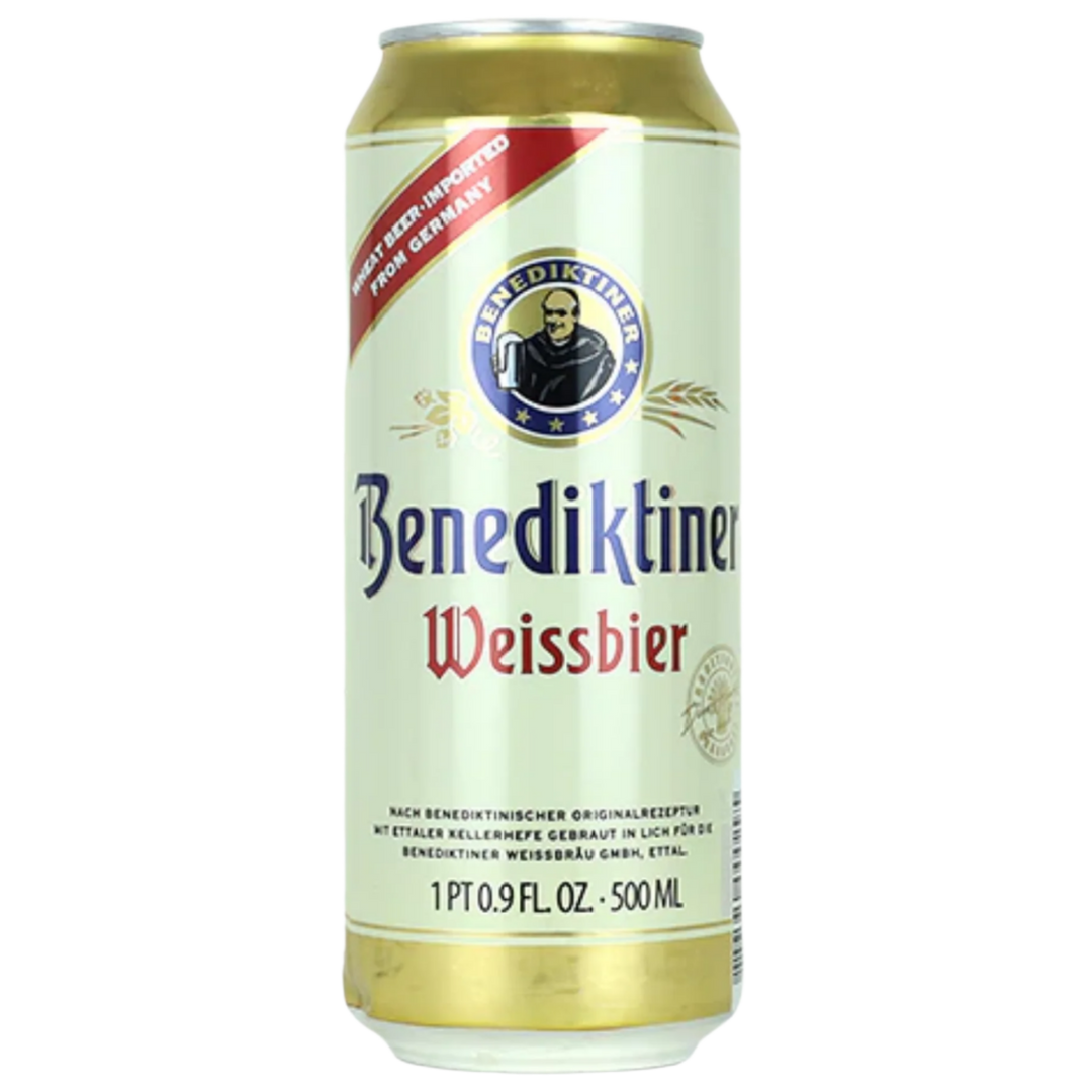 BENEDIKTINER WEISSBIER CAN 500ML
