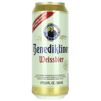 BENEDIKTINER WEISSBIER CAN 500ML