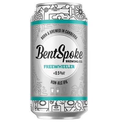 BENTSPOKE FREEWHEELER NON-ALCOHOLIC IPA CAN 375ML