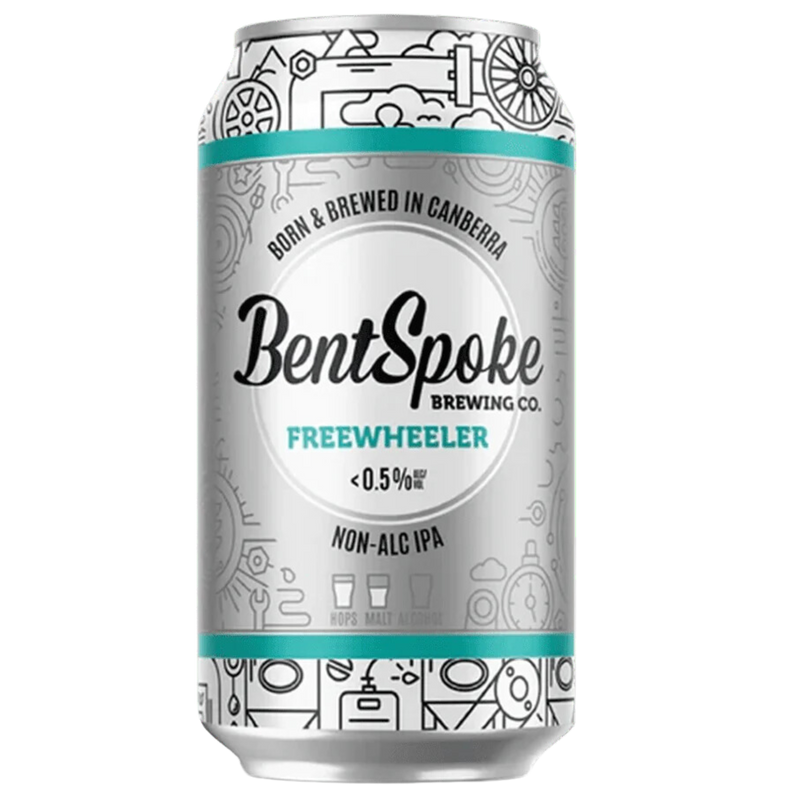 BENTSPOKE FREEWHEELER NON-ALCOHOLIC IPA CAN 375ML