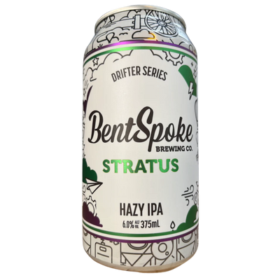 BENTSPOKE STRATUS HAZY IPA CAN 375ML