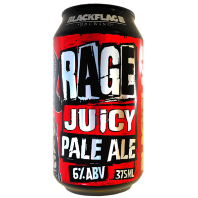 BLACKFLAG RAGE JUICY PALE ALE CAN 375ML