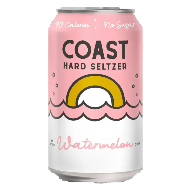 BLACKMANS COAST WATERMELON HARD SELTZER 330ML