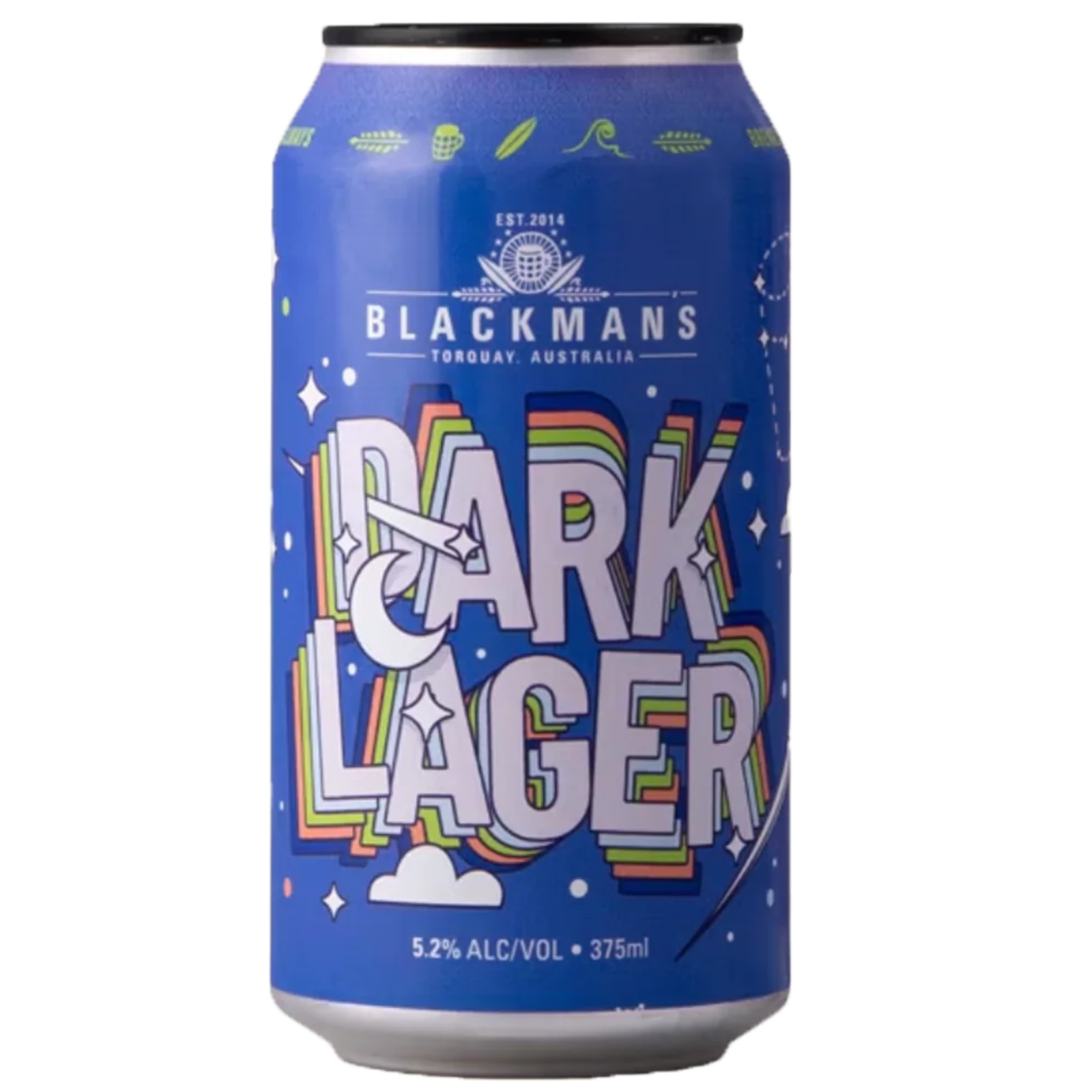 BLACKMANS DARK LAGER CAN 375ML