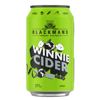 BLACKMANS WINNIE APPLE CIDER CAN 375ML