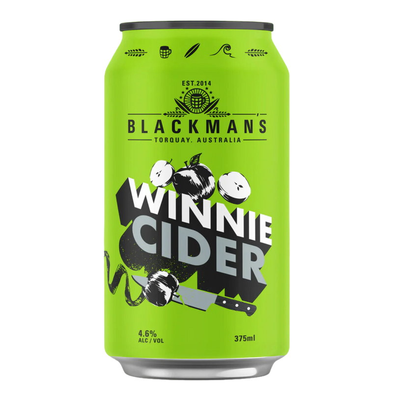 BLACKMANS WINNIE APPLE CIDER CAN 375ML