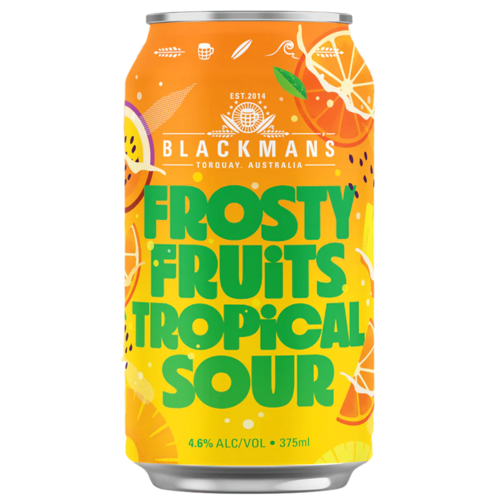 BLACKMAN'S FROSTY FRUIT TROPICAL SOUR CAN 375ML