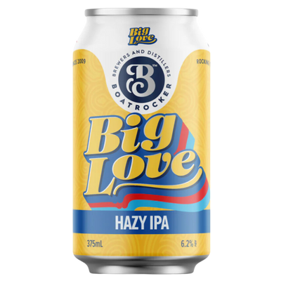 BOATROCKER BIG LOVE HAZY IPA CAN 375ML