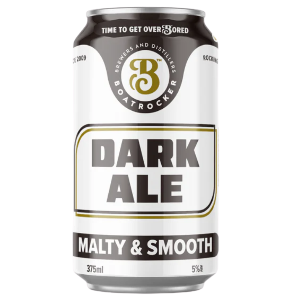 BOATROCKER DARK ALE CAN 375ML