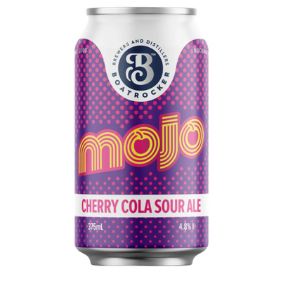 BOATROCKER MOJO CHERRY COLA SOUR ALE CAN 375ML