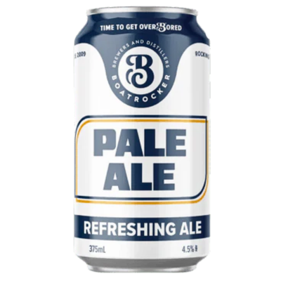 BOATROCKER PALE ALE REFRESHING ALE CAN 375ML