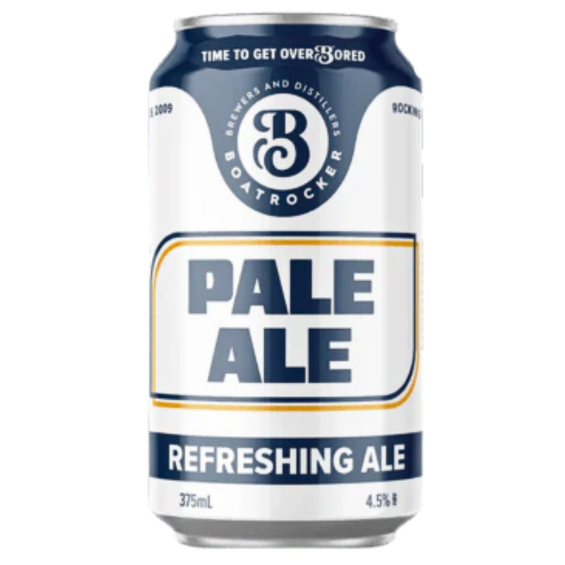 BOATROCKER PALE ALE REFRESHING ALE CAN 375ML