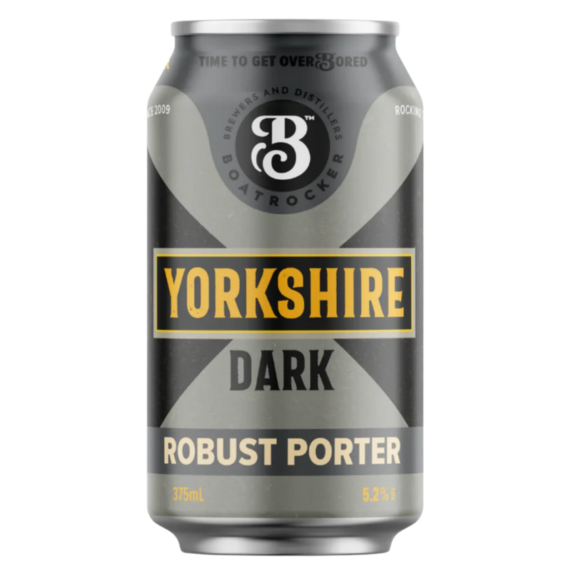 BOATROCKER YORKSHIRE DARK ROBUST PORTER CAN 375ML