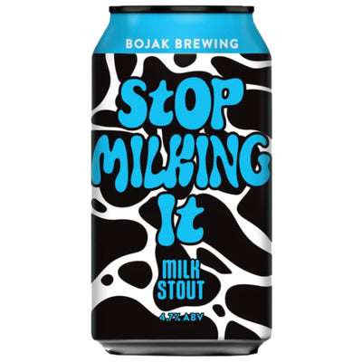 BOJAK BREWING STOP MILKING IT MILK STOUT CAN 375ML