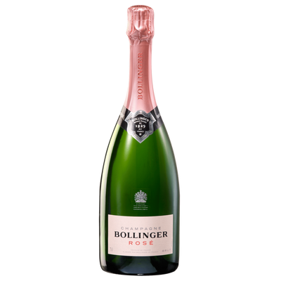 BOLLINGER ROSE CHAMPAGNE 750ML