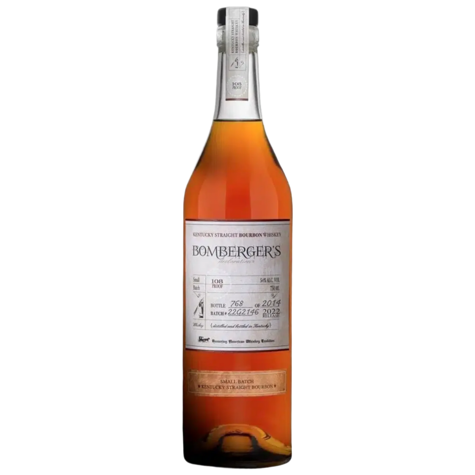 BOMBERGERS DECLARATION BOURBON 54% 700ML
