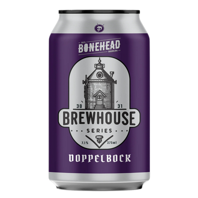 BONEHEAD BREWHOUSE SERIES DOPPELBOCK CAN 375ML