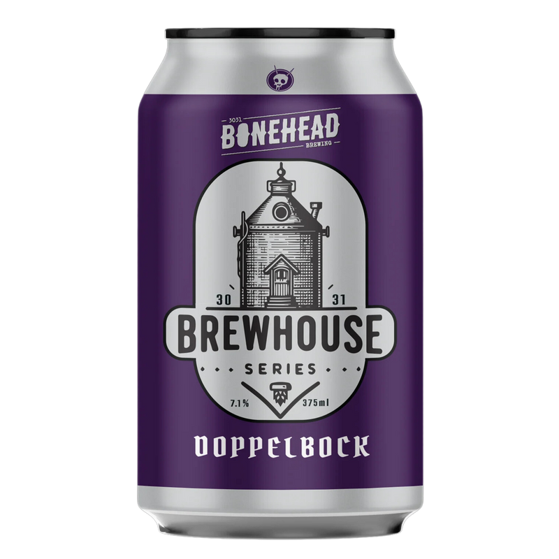 BONEHEAD BREWHOUSE SERIES DOPPELBOCK CAN 375ML