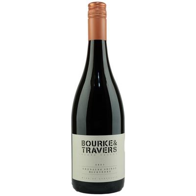 BOURKE & TRAVERS SINGLE VINEYARD SHIRAZ 750ML