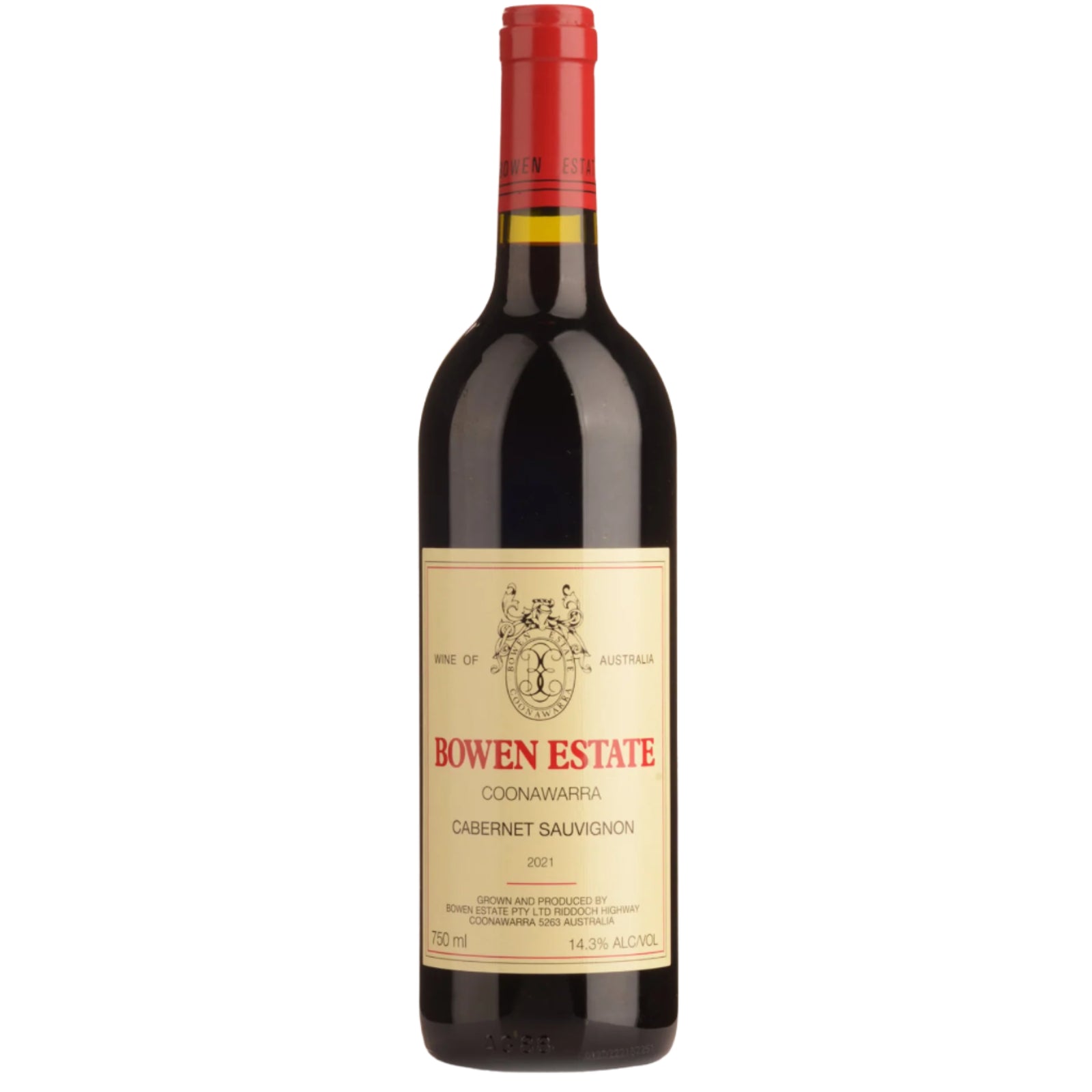 BOWEN ESTATE CABERNET SAUVIGNON 2022 750ML