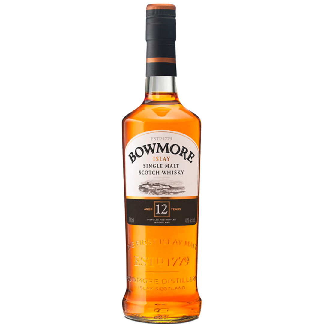 BOWMORE 12YO SINGLE MALT SCOTCH WHISKY 700ML