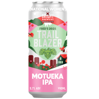 BRIGHT BREWERY FRED'S 2025 TRAIL BLAZER MOTUEKA IPA CAN 440ML