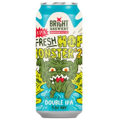 BRIGHT BREWERY FRESH HOP MONSTERS DOUBLE IPA CAN 440ML