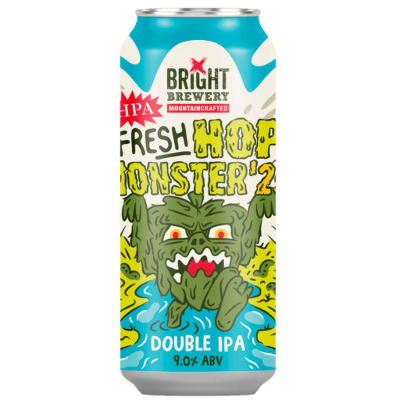 BRIGHT BREWERY FRESH HOP MONSTERS DOUBLE IPA CAN 440ML