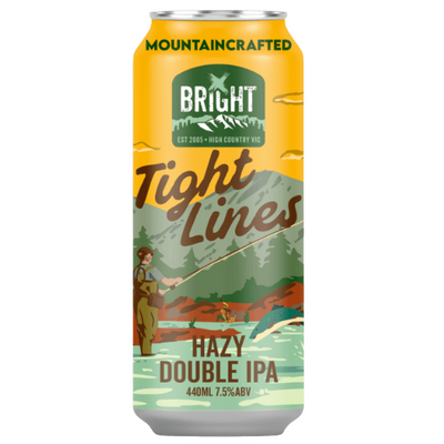 BRIGHT TIGHT LINES HAZY DOUBLE IPA CAN 440ML