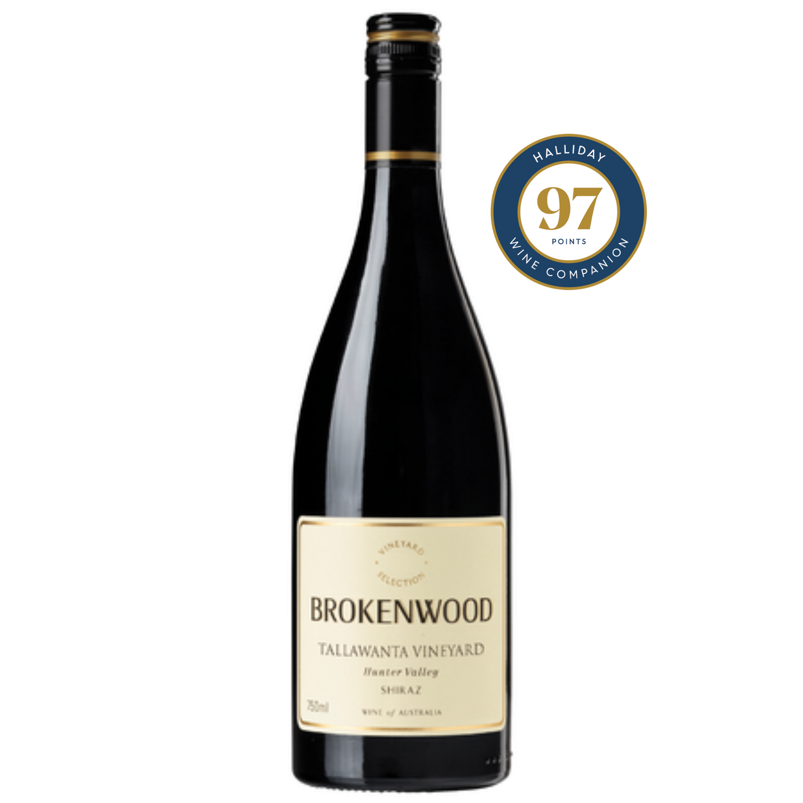 BROKENWOOD TALLAWANTA VINEYARD SHIRAZ 2017 750Ml