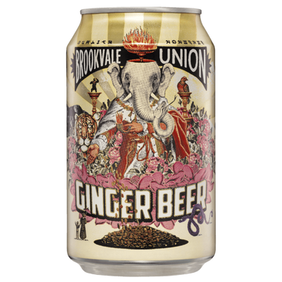 BROOKVALE UNION GINGER BEER CAN 330ML