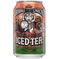 BROOKVALE UNION VODKA & PEACH ICED TEA CAN 330ML
