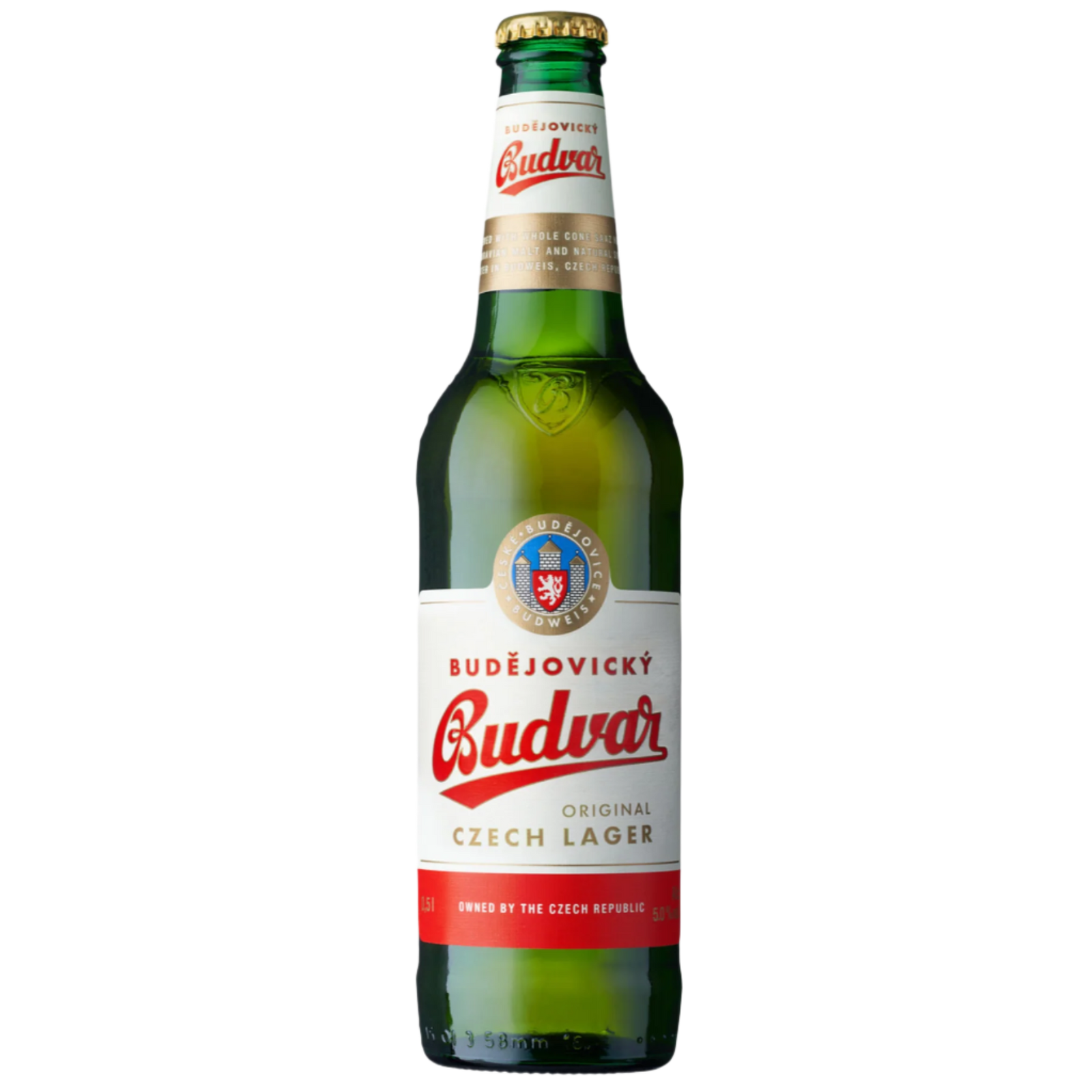 BUDEJOVICKY BUDVAR LAGER BOTTLE 330ML