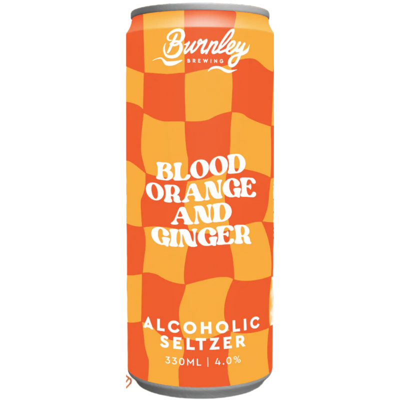 BURNLEY BREWING BLOOD ORANGE & GINGER SELTZER CAN 330ML