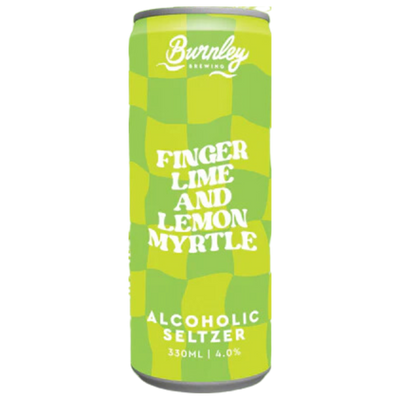 BURNLEY FINGER LIME & LEMON MYRTLE SELTZER CAN 330ML