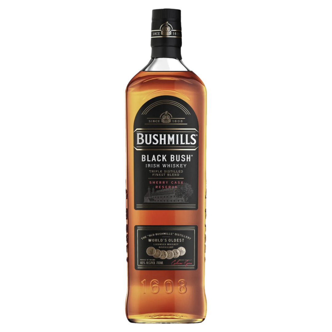BUSHMILLS BLACK BUSH WHISKEY 700ML