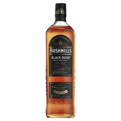 BUSHMILLS BLACK BUSH WHISKEY 700ML