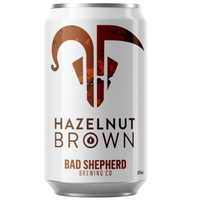 Bad Shepherd Hazelnut Brown Can 355ml