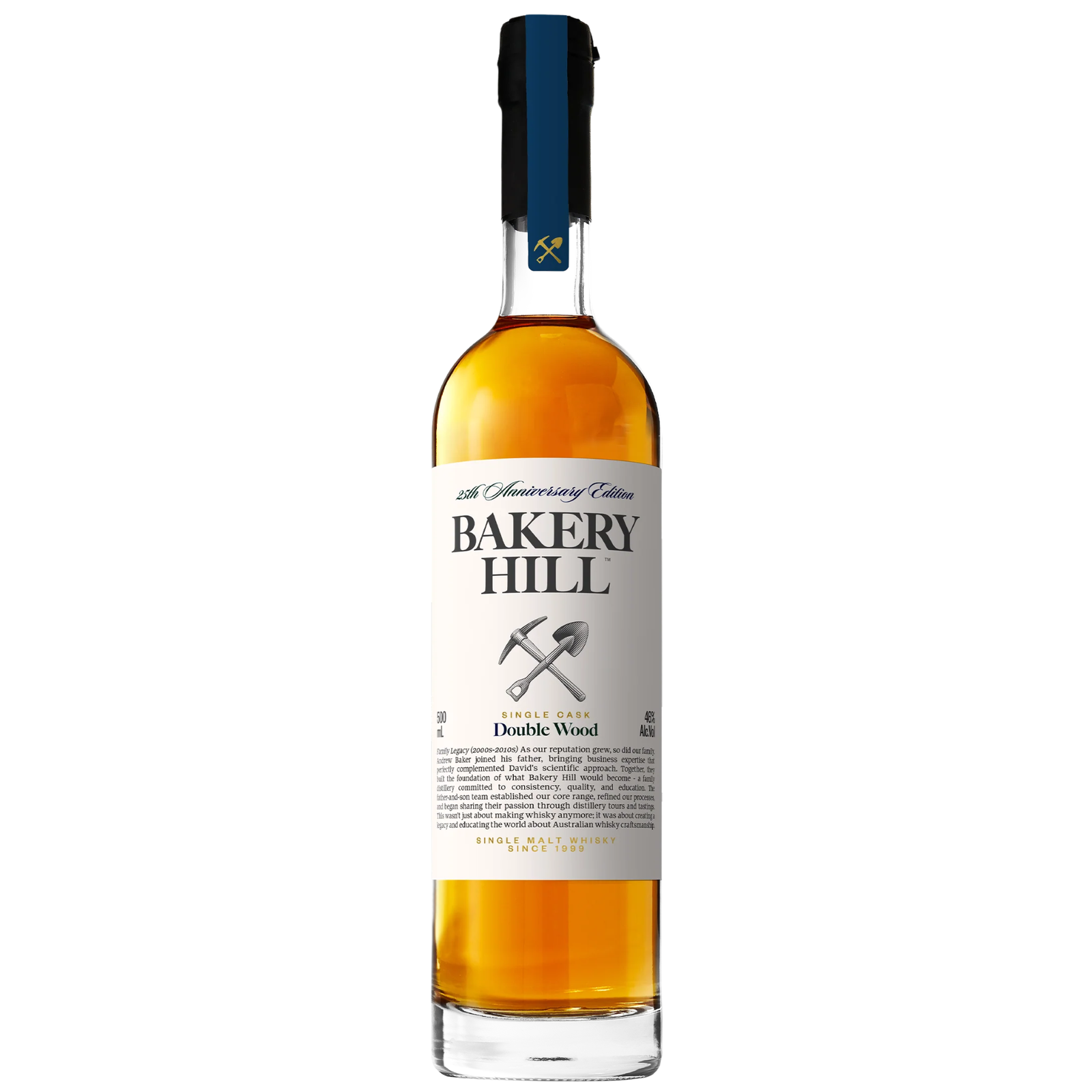 Bakery Hill Double Wood Single Malt Whisky 46% 500ml