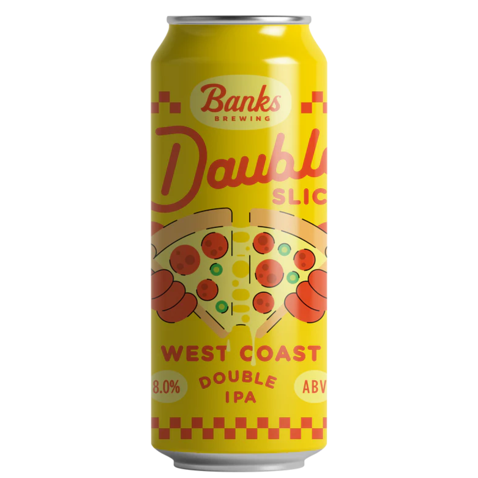 Banks Brewing Double Slice West Coast Double IPA Can 500ml