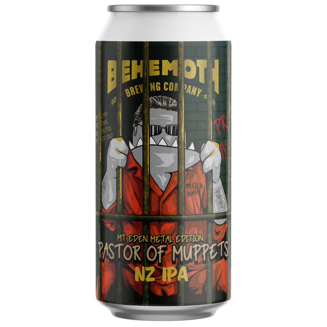 Behemoth Pastor Of Muppets NZ IPA Can 440ml