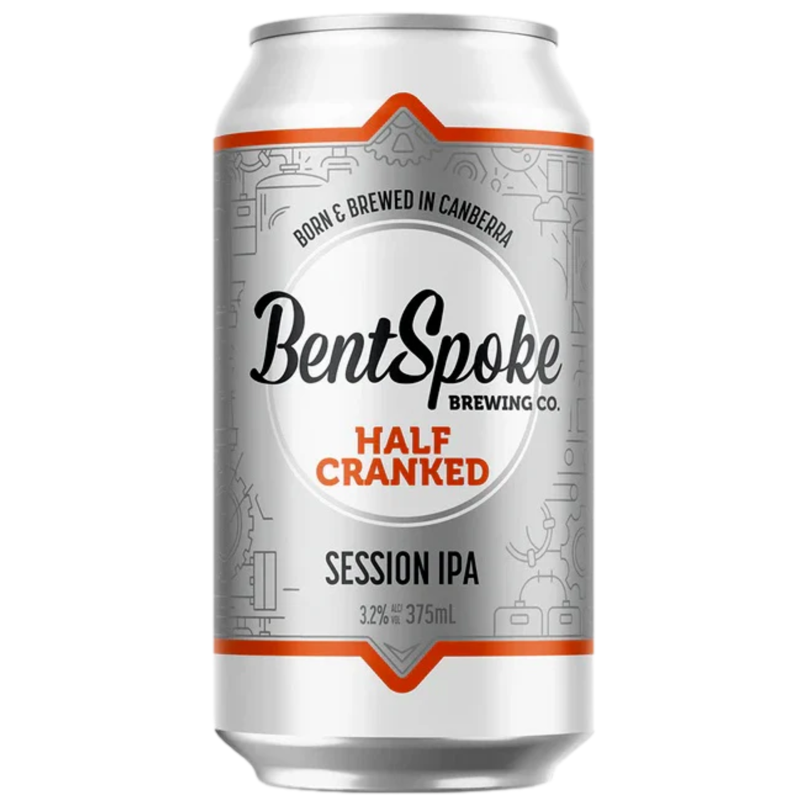 BentSpoke Half Cranked Session IPA Can 375ml
