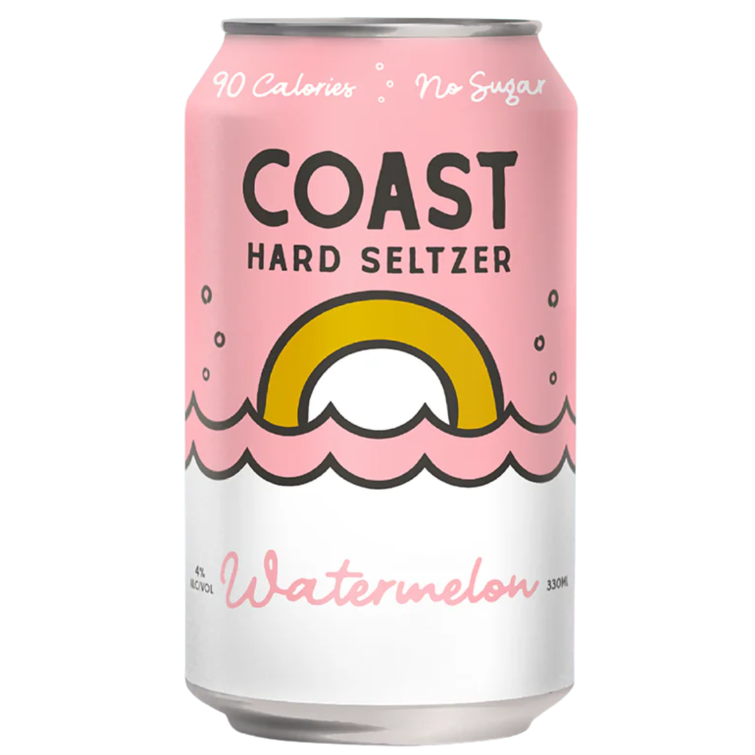 Blackman's Coast Watermelon Hard Seltzer 330ml