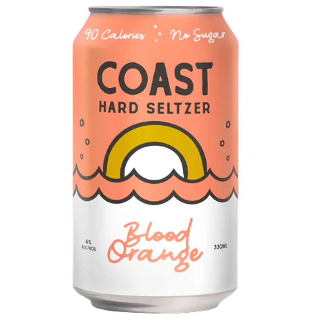 Blackmans Coast Blood Orange Hard Seltzer 330ml
