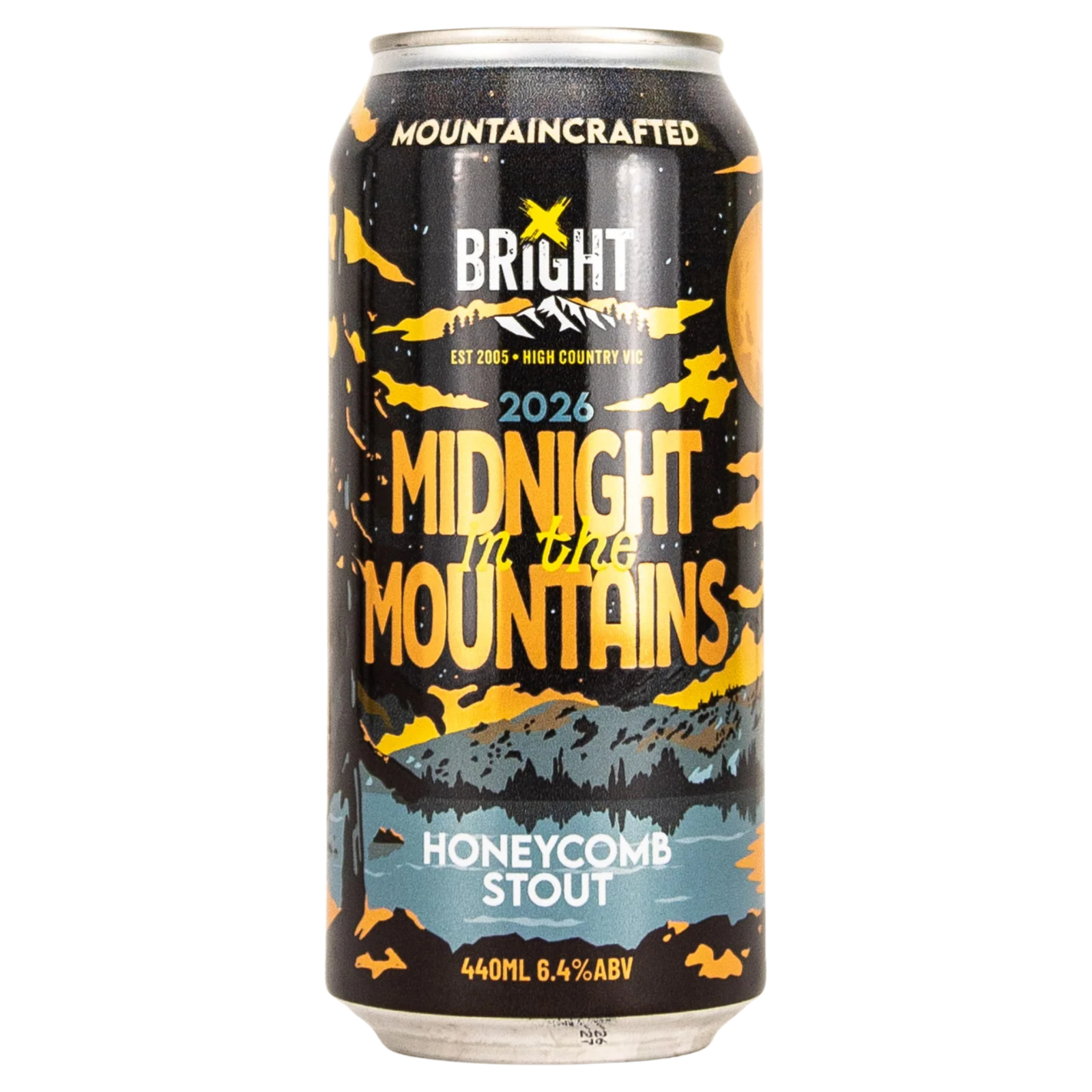 Bright 2026 Midnight In The Mountains Honeycomb Stout Can 440ml